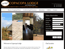 Tablet Screenshot of copacopa.co.za